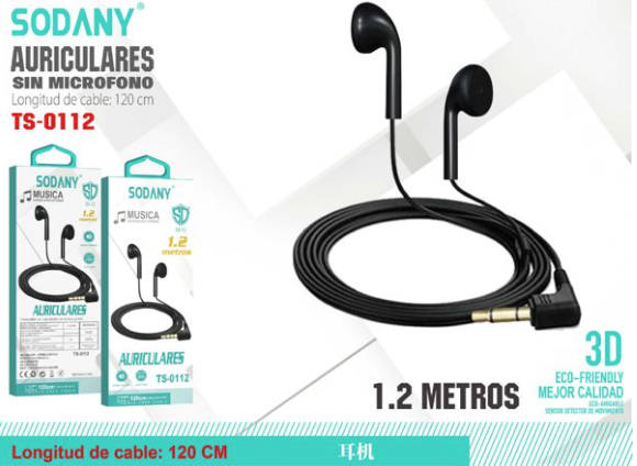 Auriculares sin Micrófono TS-0112