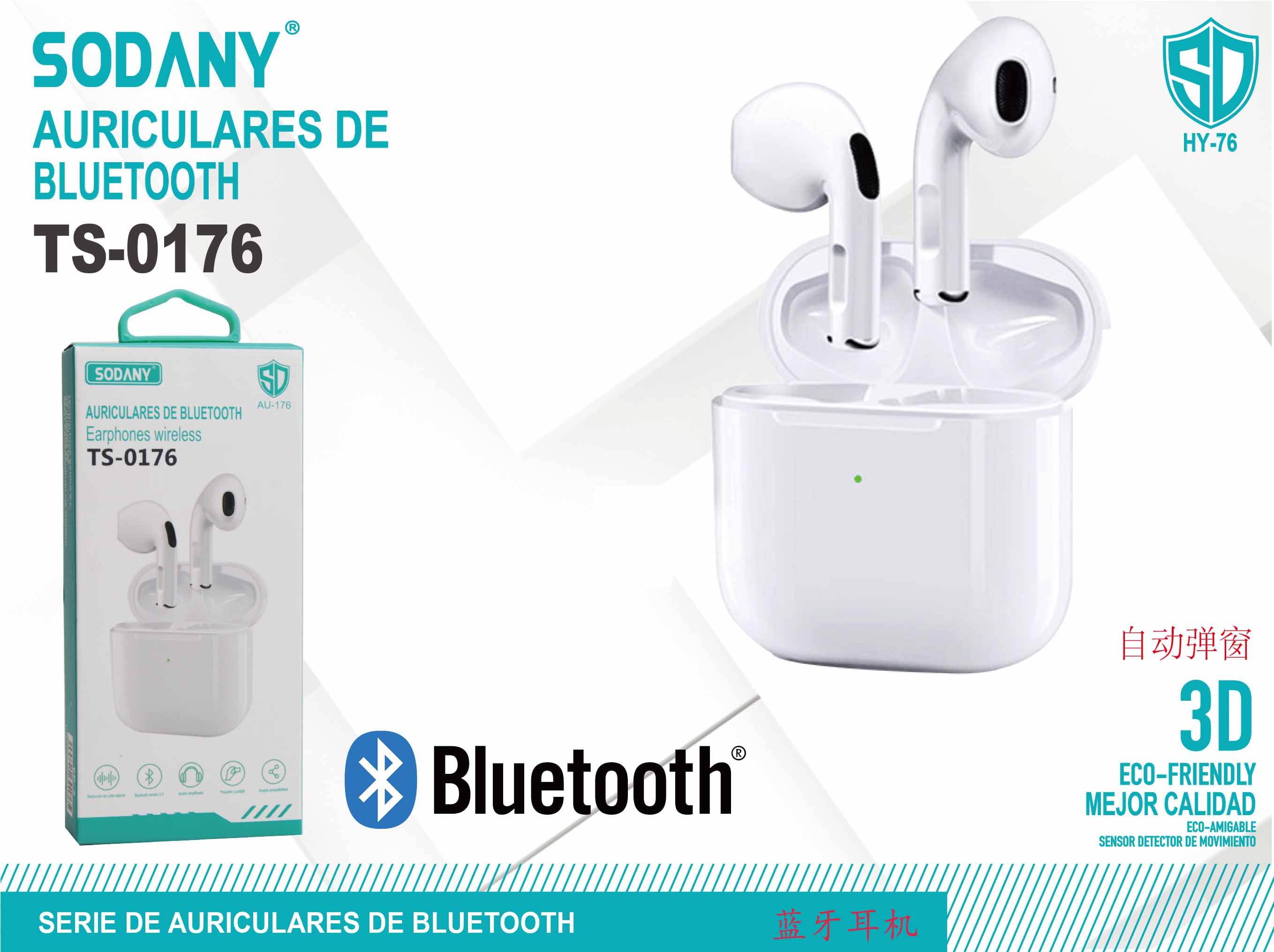 Auriculares Bluetooth TS-0176