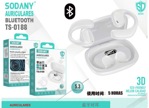 Auriculares Bluetooth TS-0188