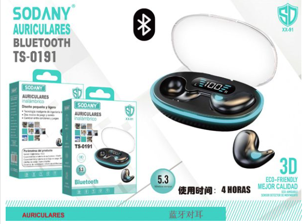 Auriculares Bluetooth TS-0191