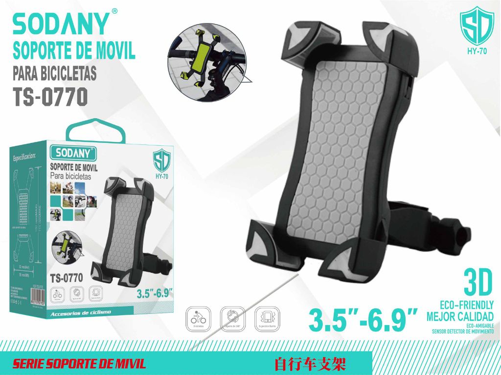 Soporte de Móvil para Bicicletas - TS-0770