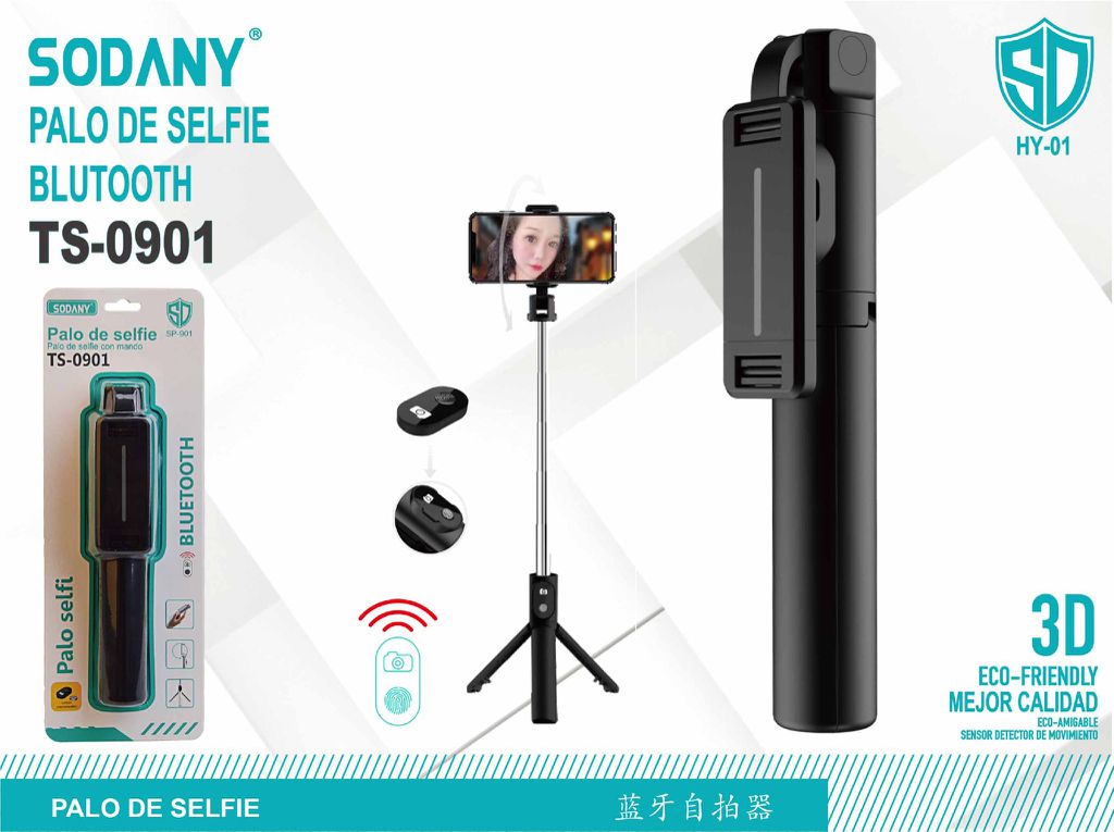 Palo de Selfie Bluetooth - TS-0901