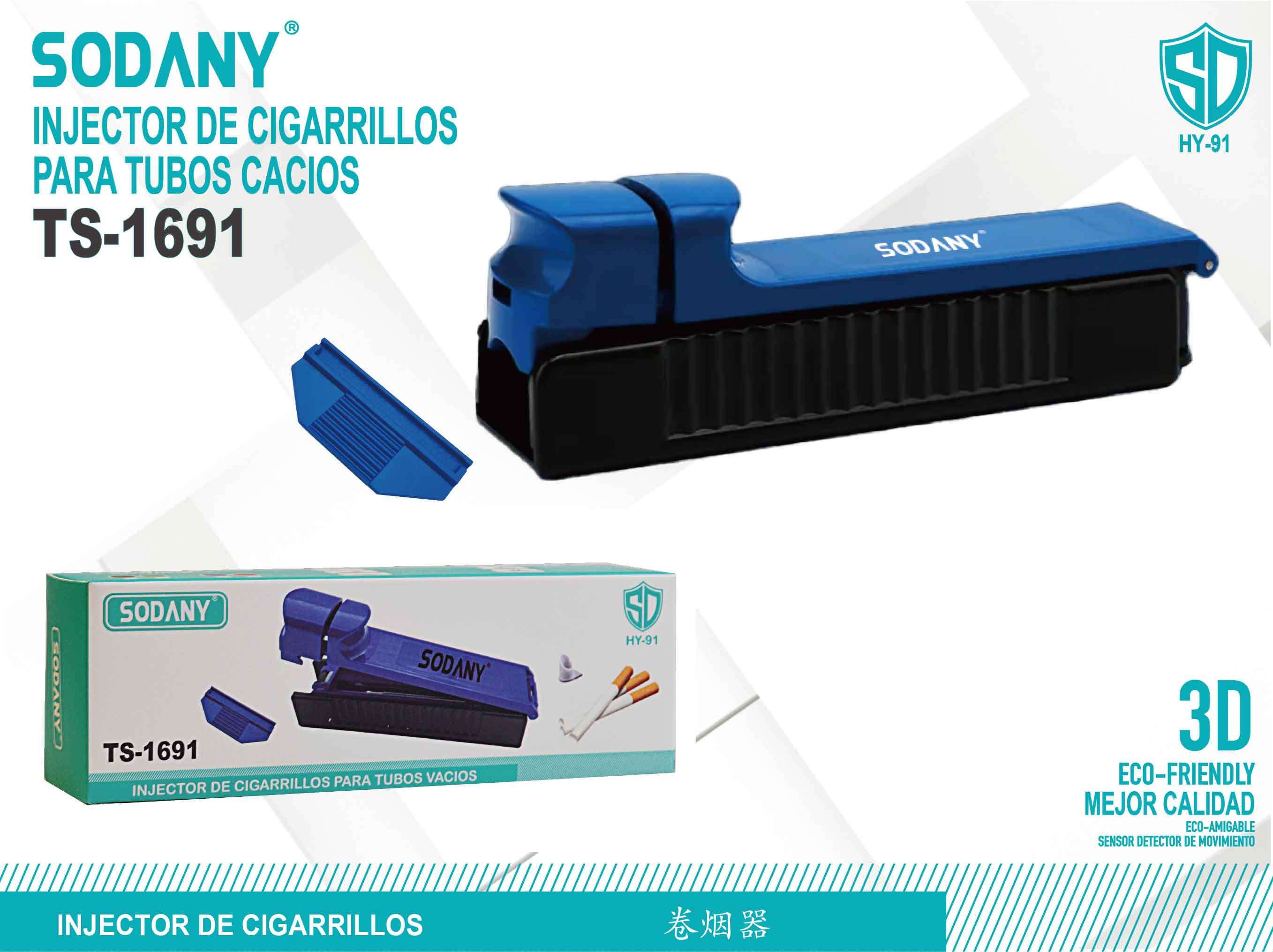 Inyector de Cigarrillos Sodany TS-1691