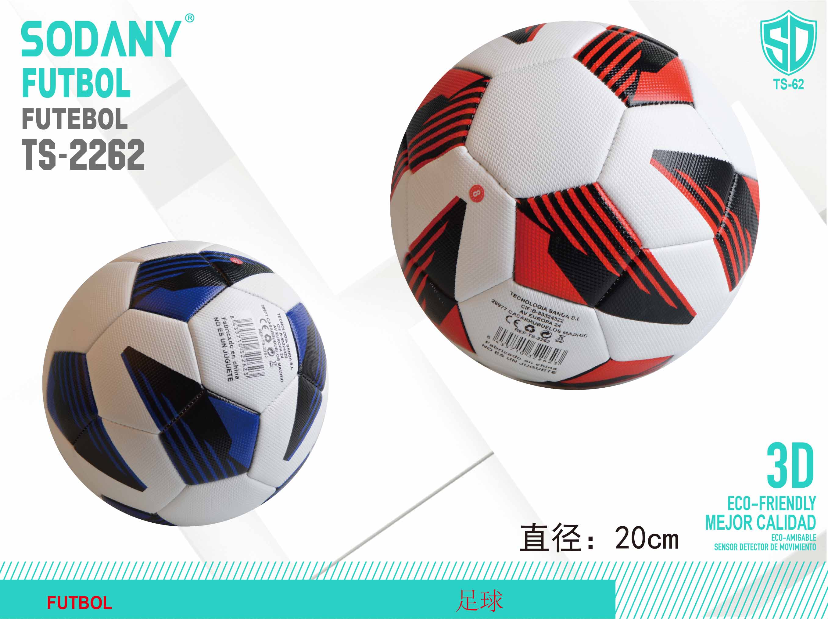 Sodany TS-2262 Fútbol