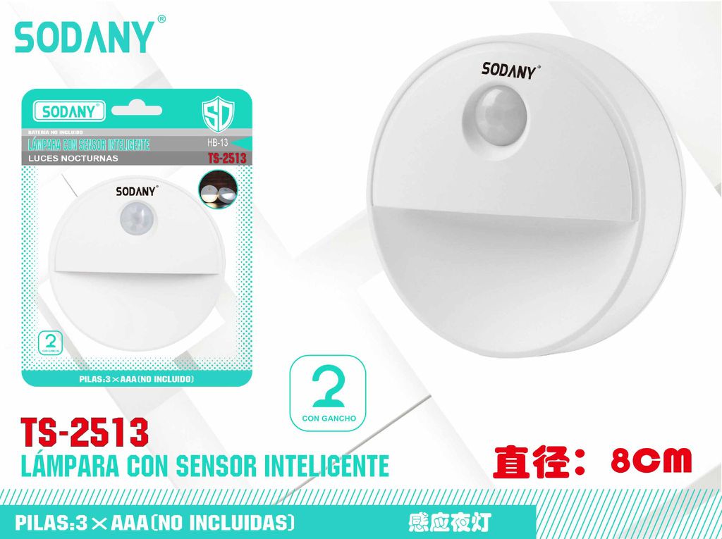 SODANY Lámpara con Sensor TS-2513