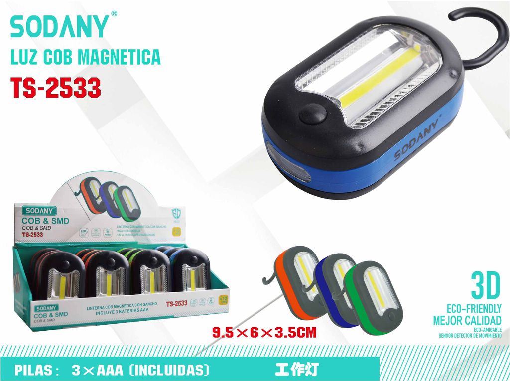 Sodany TS-2533 Luz COB Magnética