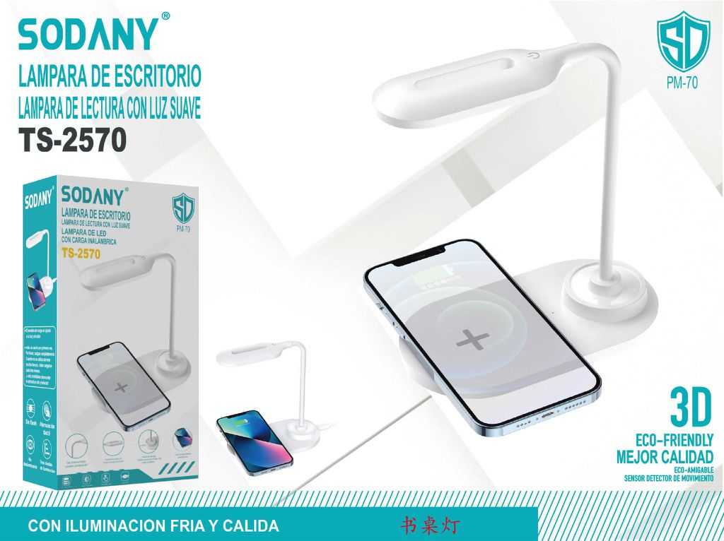 SODANY Lámpara de Escritorio TS-2570