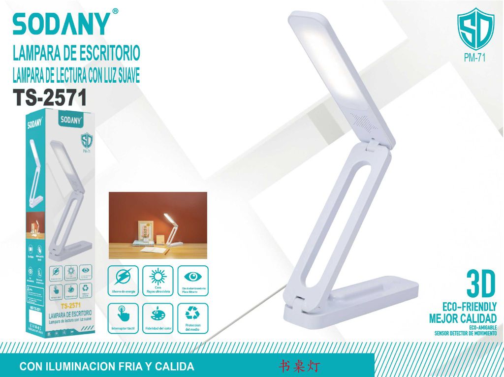 SODANY Lámpara de Escritorio TS-2571