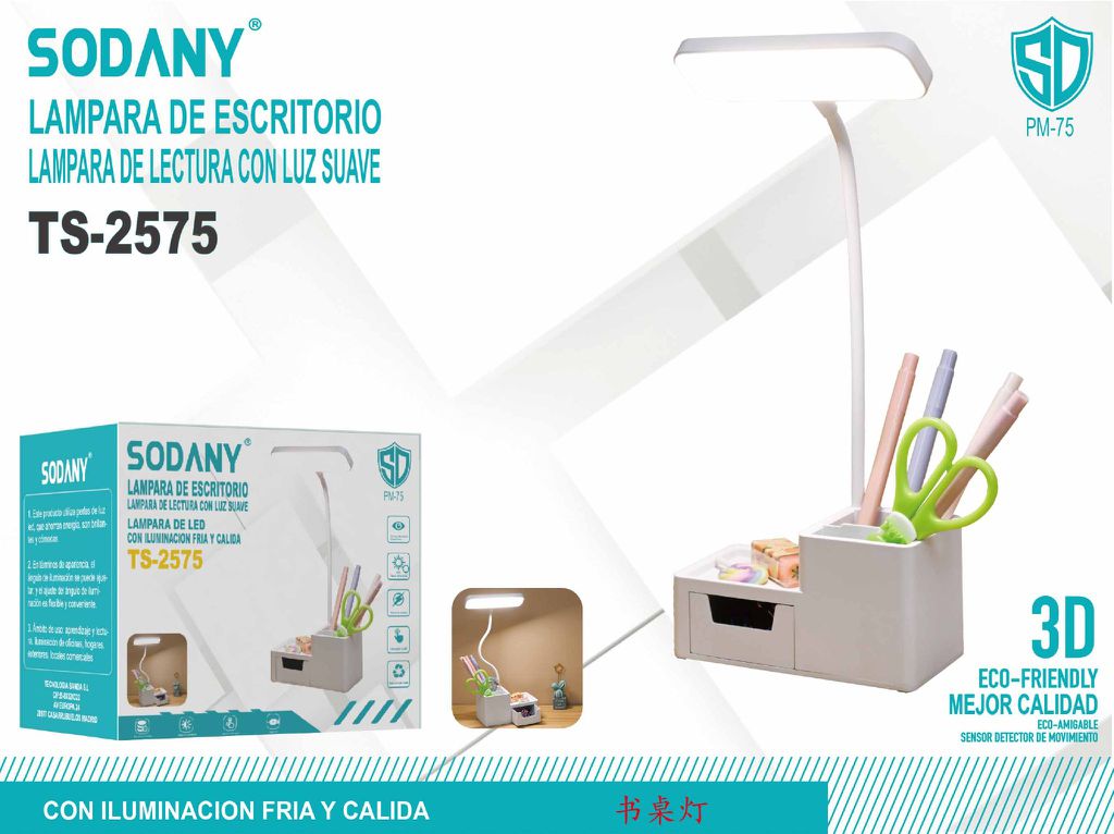 SODANY Lámpara de Escritorio TS-2575