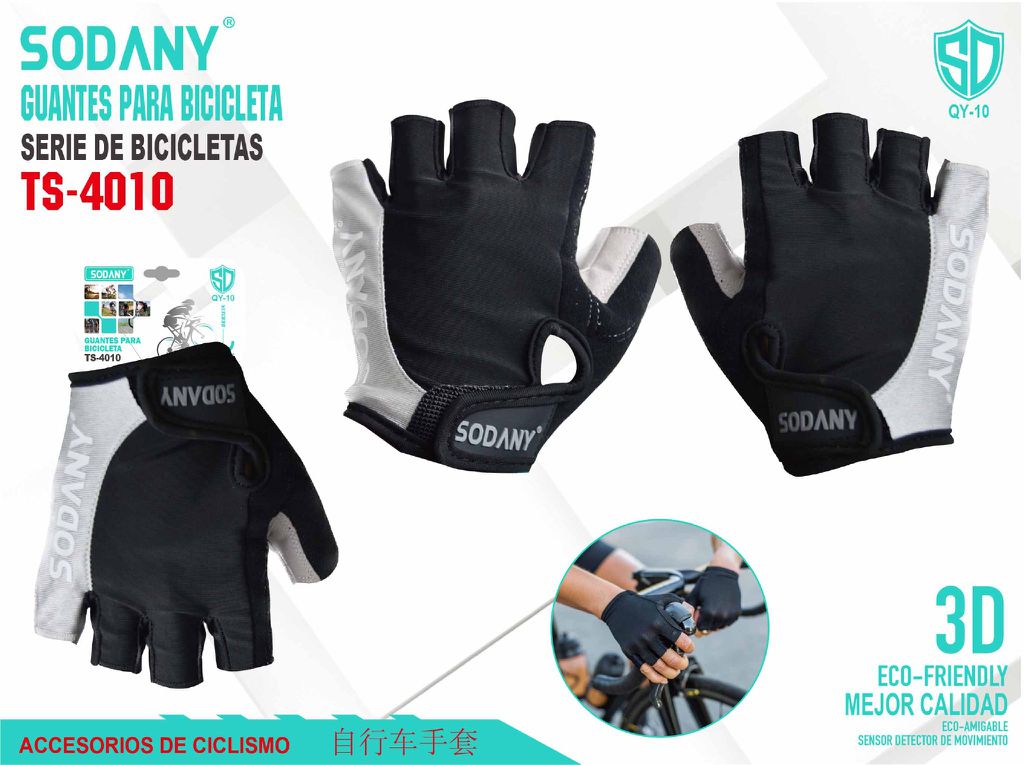 SODANY Guantes Para Bicicleta TS-4010