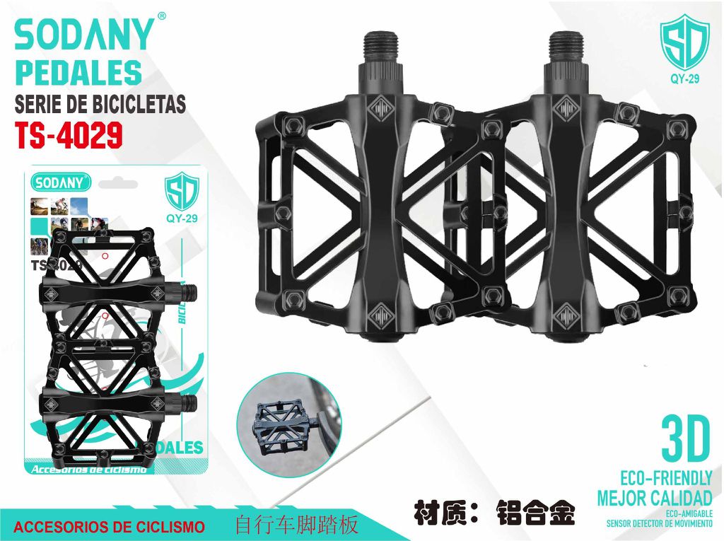 SODANY Pedales Para Bicicleta TS-4029